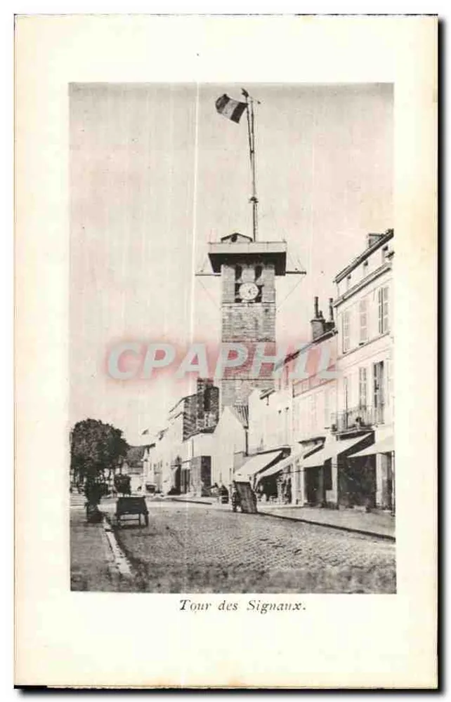 Torre dos Sinais — Torre da cidade de Sinais — sem editor ou número visível - Frente