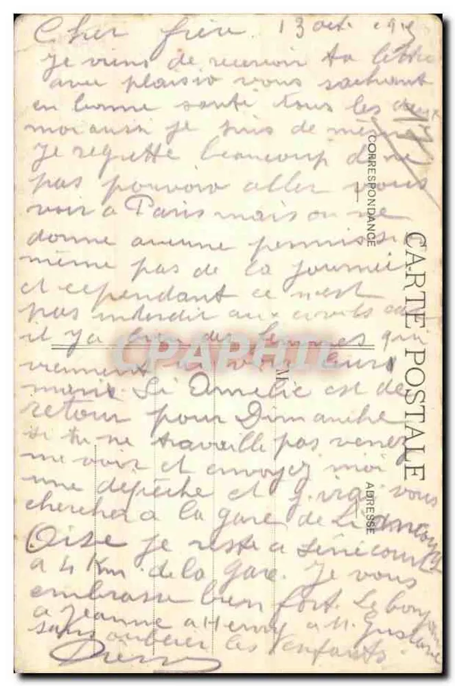 ROCHEFORT-sur-MER — Liceu — Marcel Delhor, fototipia, Bordeaux - Verso