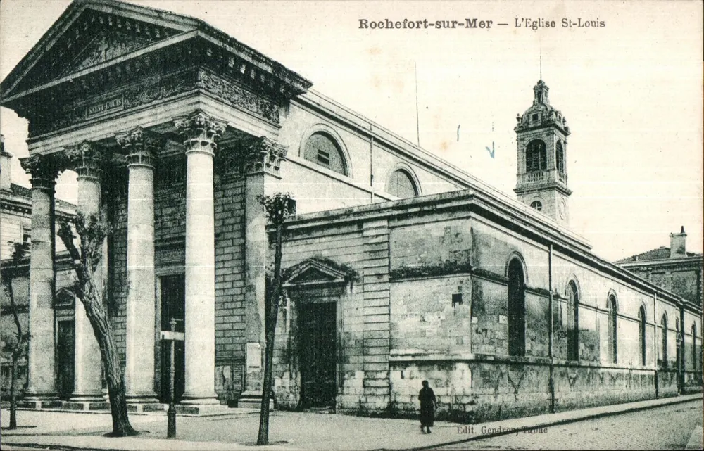 Rochefort-sur-Mer — Kirche Saint-Louis — Edit. Gendreau Tabac - Vorderseite
