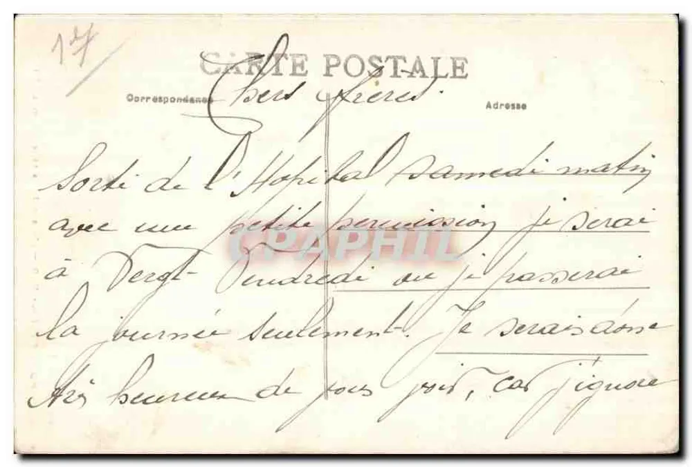 ROCHEFORT-sur-MER — Das Arsenal - Die Waffenkammer N°1 — Sammlung A. Ripé - Rückseite