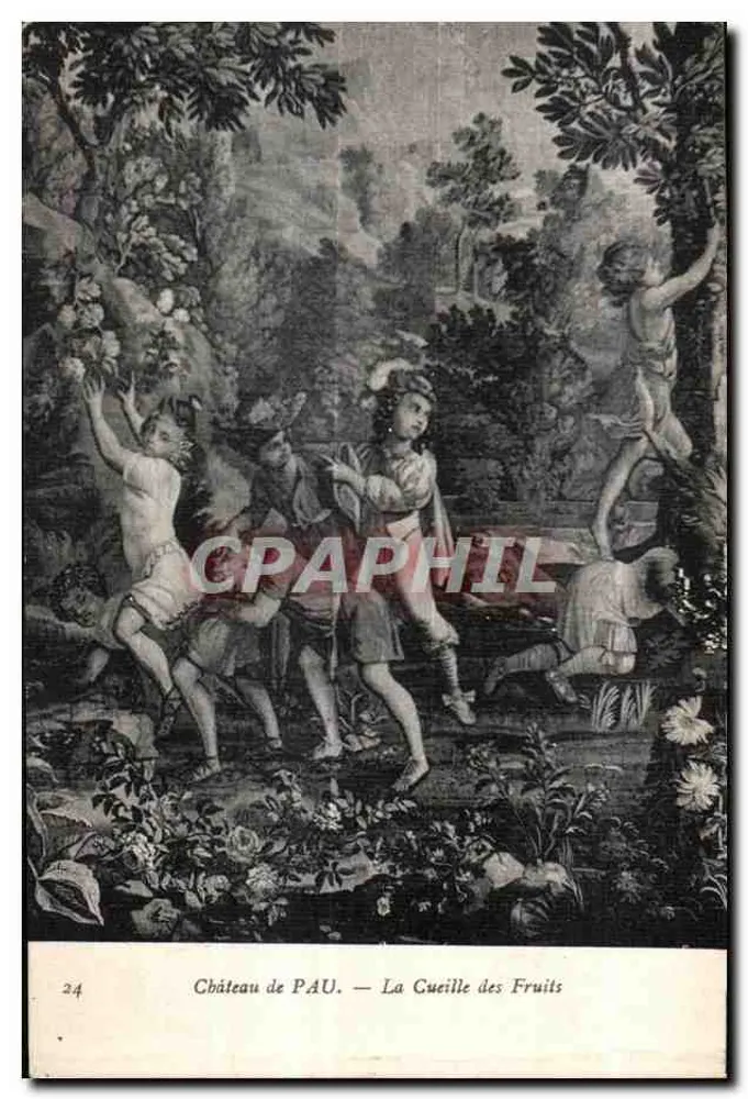 Schloss PAU — Die Ernte der Früchte — Serie 24 - Vorderseite
