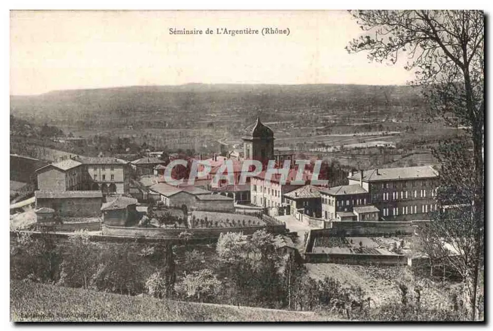 Seminarium von L'Argentière (Rhône) — Panoramablick — unbekannter Verleger, Seriennummer 69 - Vorderseite