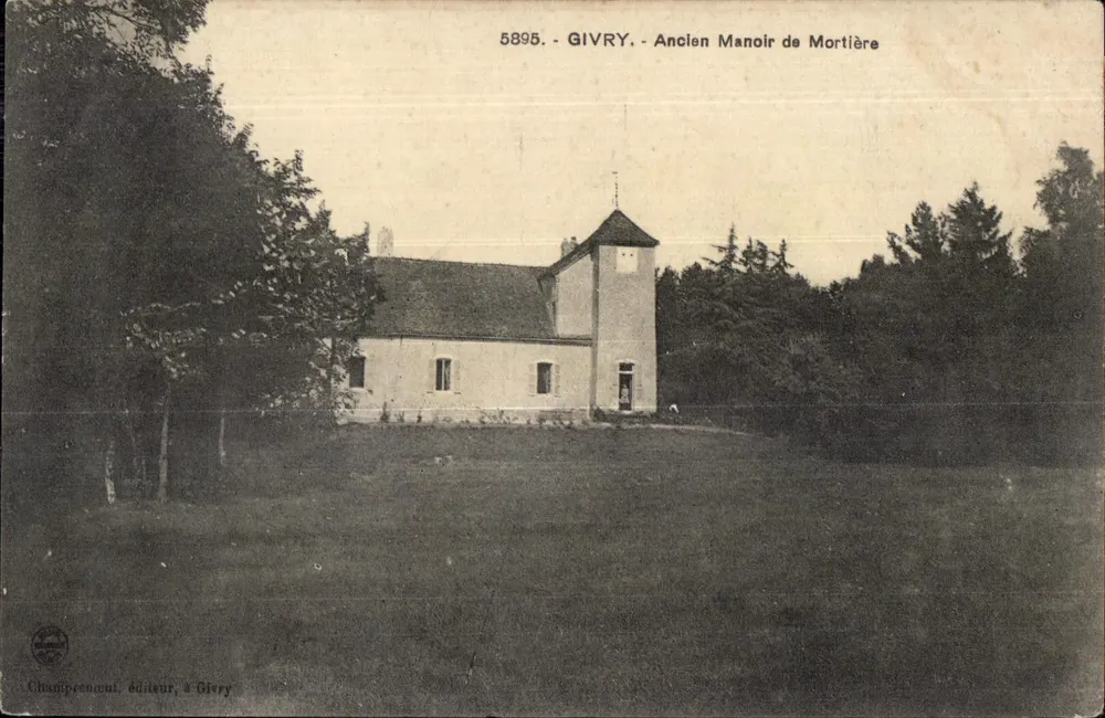Givry - Oud Manor van Mortière — Champeaumont, uitgever, te Givry, n° 5895 - Voorkant
