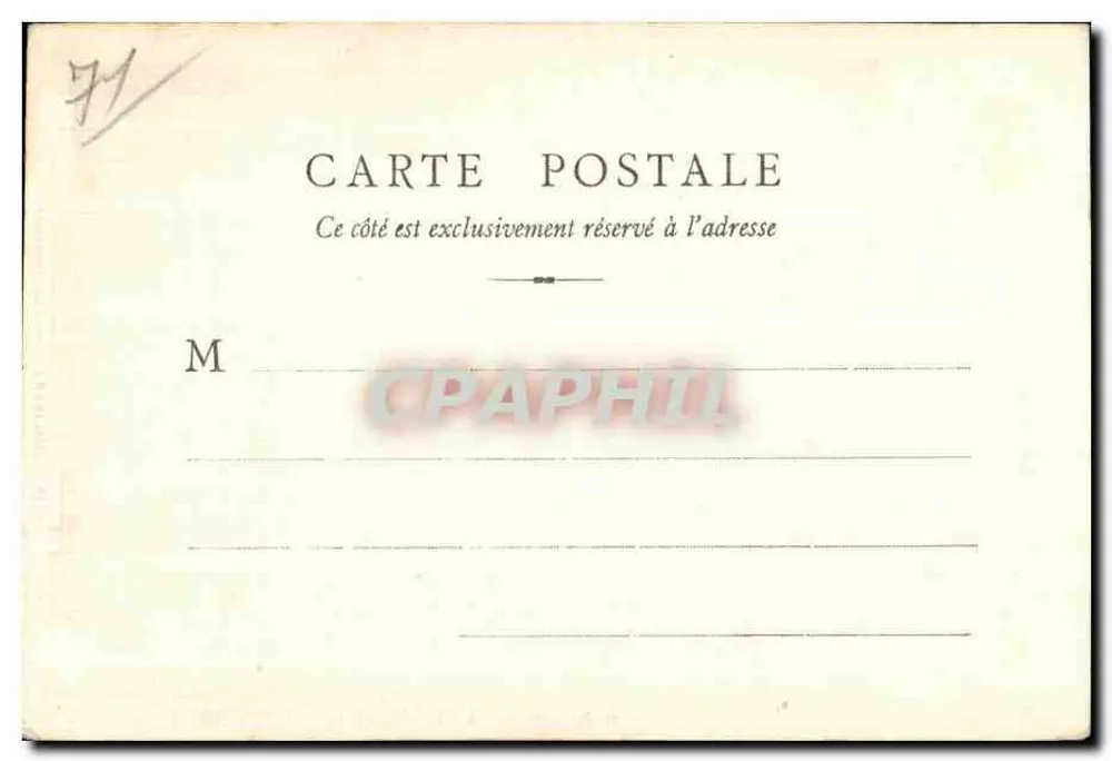 Saint-Philibert — Die Orgeln — Sammlung der Abtei Tournus, Nr. 8 - Rückseite