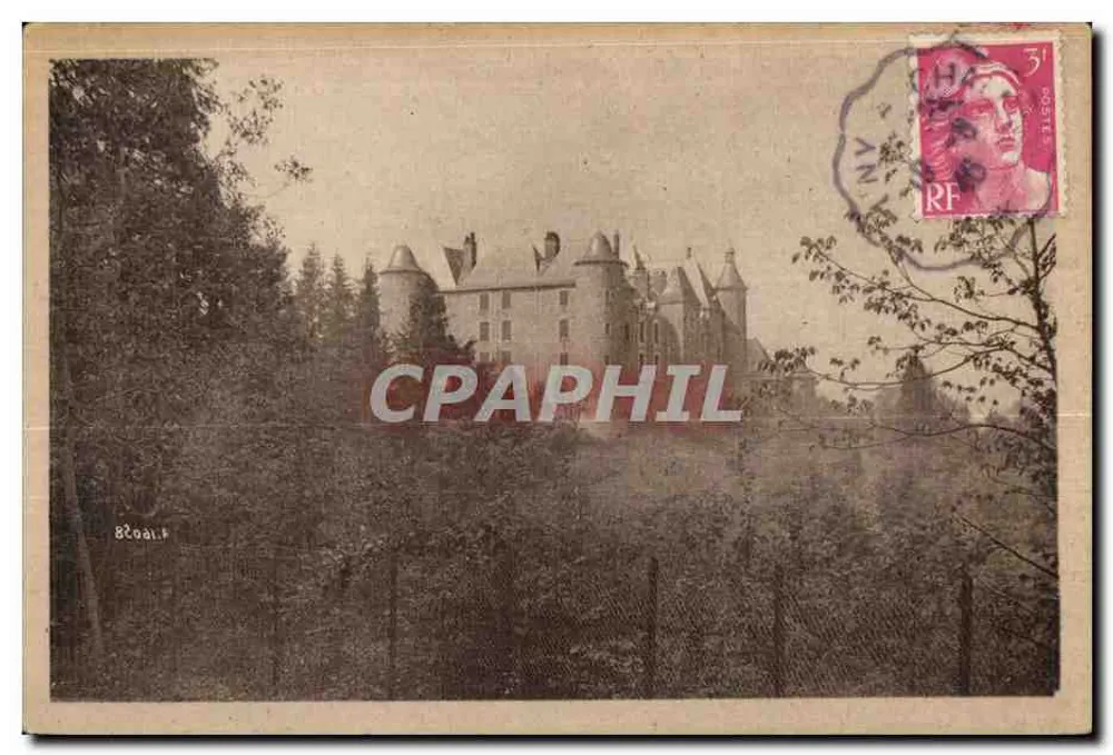 Schloss La Rochette — St-Gengoux-le-National — Imp. Bours - Chalon-sur-Saône - Vorderseite
