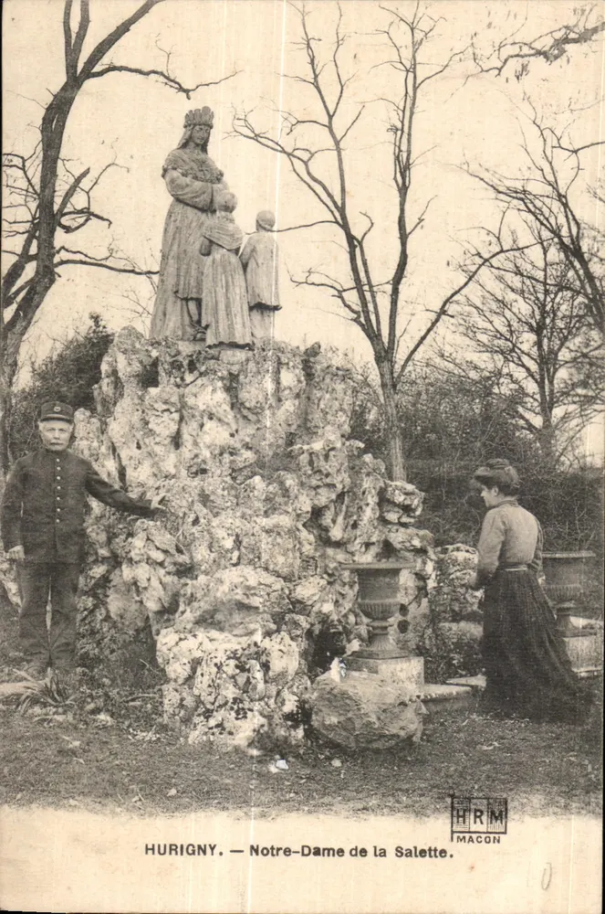 Hurigny — Notre-Dame de la Salette — uitgever HRM Macon - Voorkant