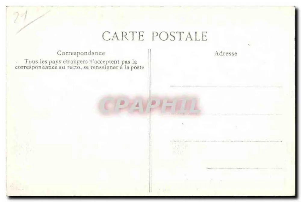 Cosne - Igreja de Saint-Agnan — Graphphil, n°18 - Verso