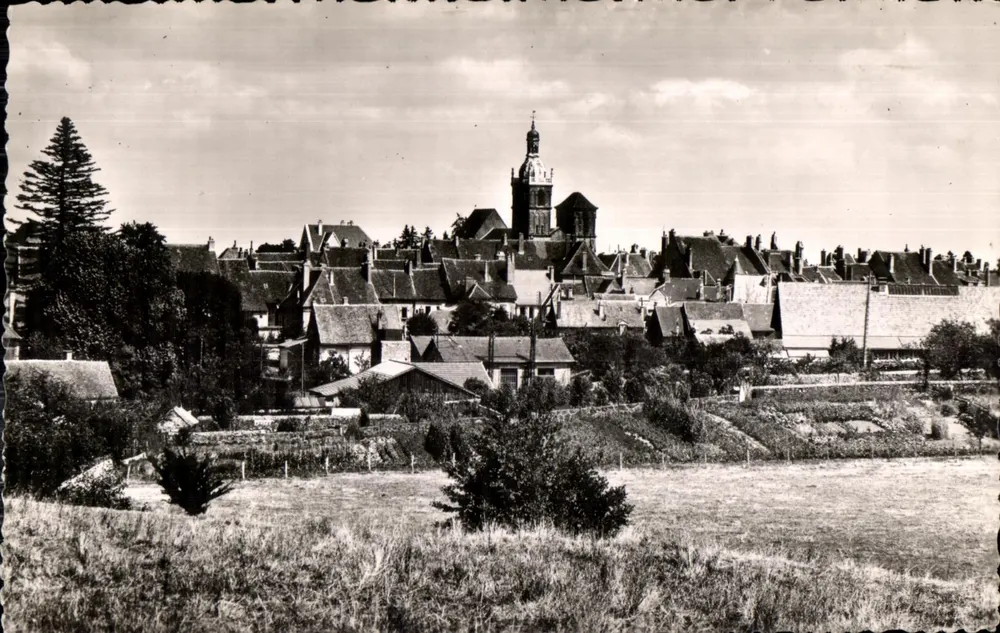 Saulieu (Côte-d'Or) — Allgemeiner Blick — Imp. Bourgelois, Chalon-sur-Saône - Vorderseite