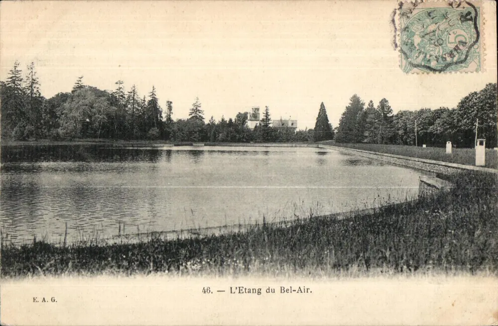 L'Etang du Bel-Air — Editor E.A.G., n° 46 - Frente