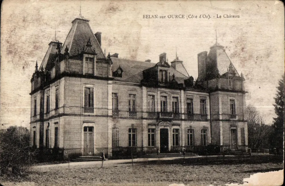 Belan-sur-Ouche (Côte d'Or) — Le Château — Éditeur : Le cadet d'Or, Belan-sur-Ouche - Frente