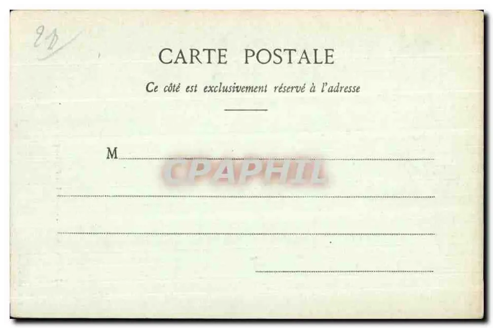 St-Jean-de-Losne - Ansicht des Kirchentors (13. Jahrhundert) — E. Faiivre, Verlag - Rückseite