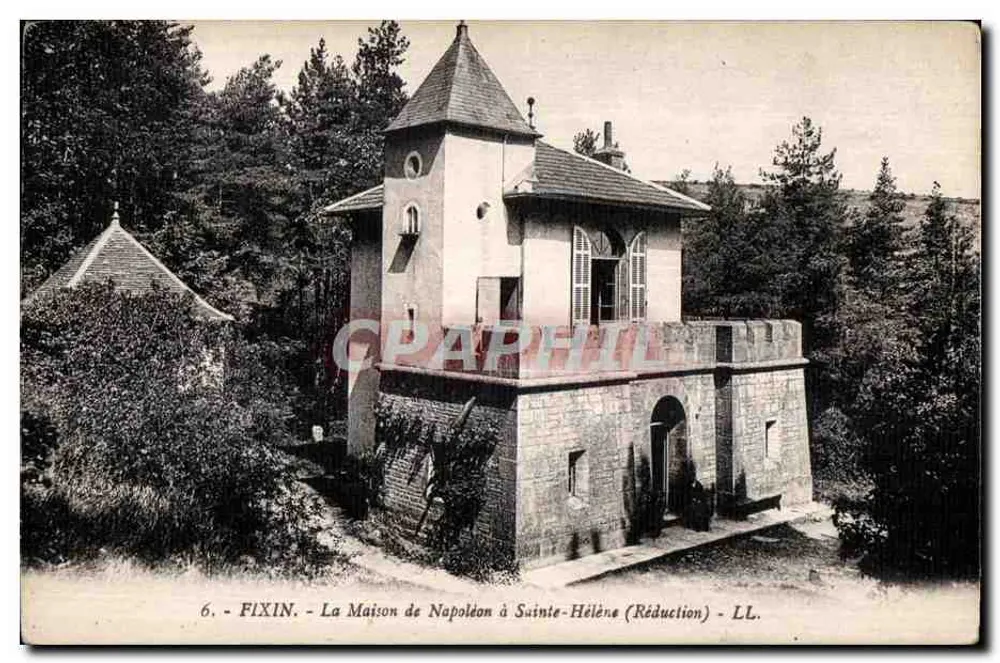 Fixin - A Casa de Napoleão em Santa Helena (Redução) - LL. - Frente