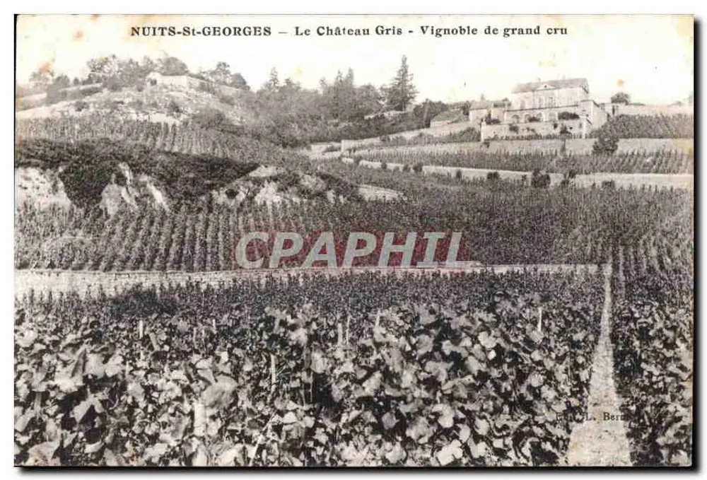 Nuits-Saint-Georges — Das Graue Schloss — Grand-Cru-Weingut — Verlag L. Bernat - Vorderseite