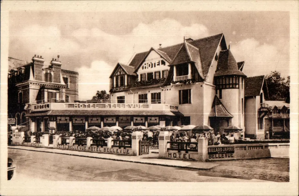 Hôtel Bellevue — Japanischer Billard — VILLERS-sur-MER - Vorderseite