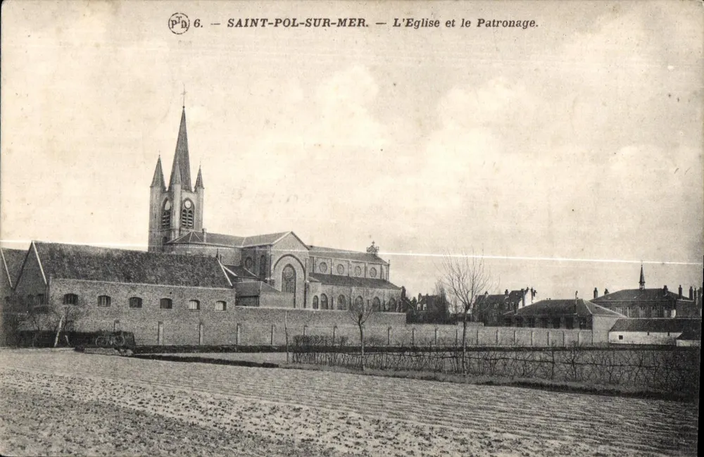Saint-Pol-sur-Mer — Die Kirche und das Patronat — P.D. n°6 - Vorderseite