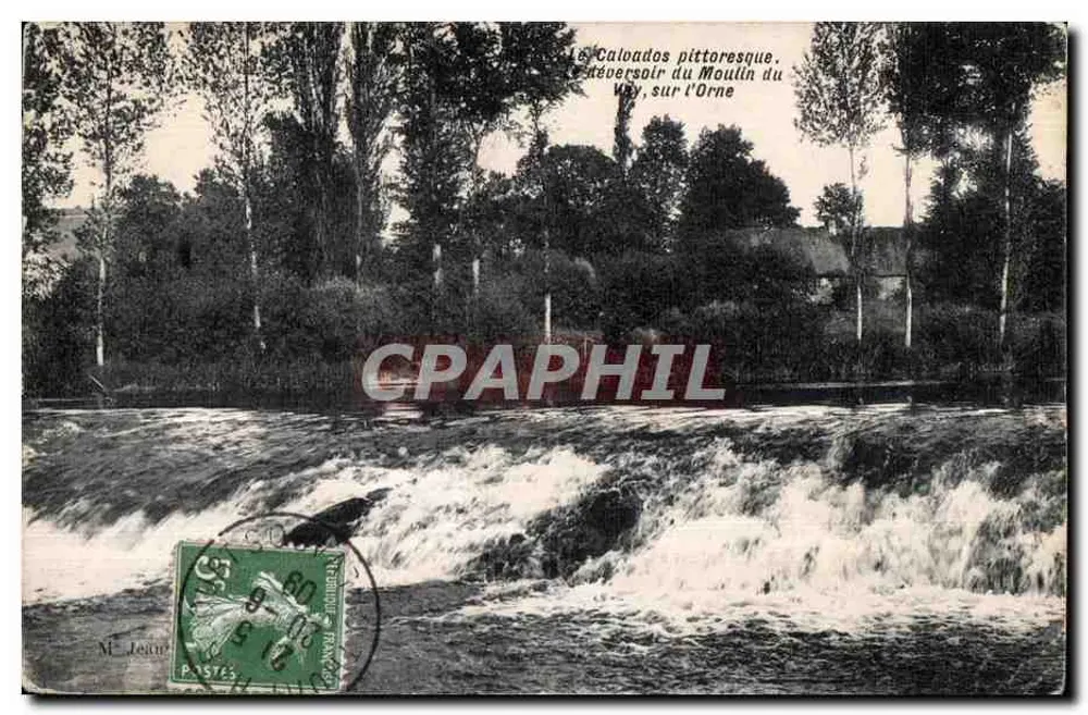 Das pittoreske Calvados — Wasserabfluss des Moulin du Wey, am Orne — M. Jean - Vorderseite