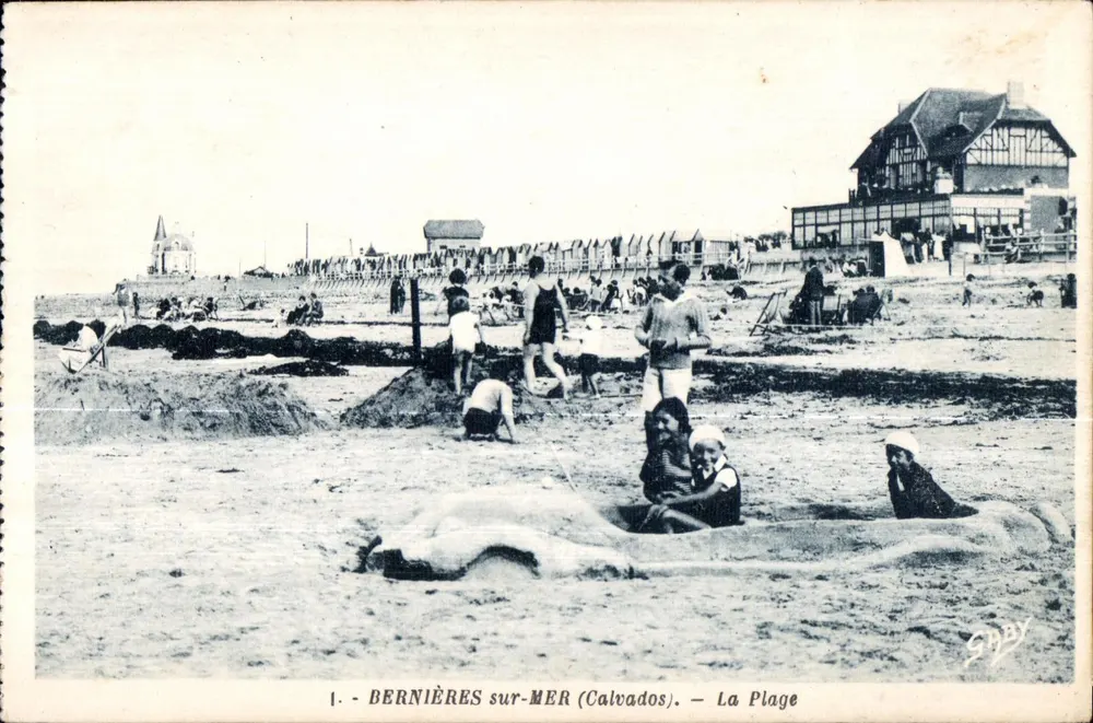 Bernières-sur-Mer (Calvados) — Die Strände — Gaby - Vorderseite