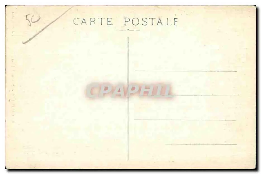 Carolles — Sobre a Falésia — J. Puel fot. - Verso