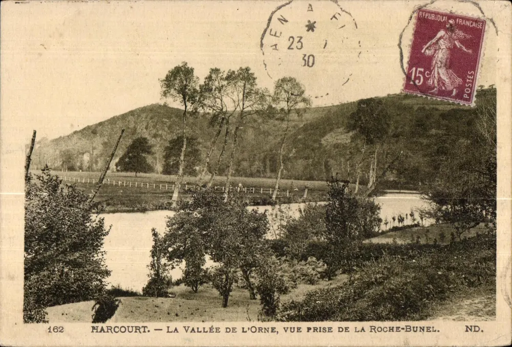 Marcourt — Ansicht der Orne-Tal, aufgenommen von La Roche-Bunel — Magazine Réunis, Nr. 162 - Vorderseite