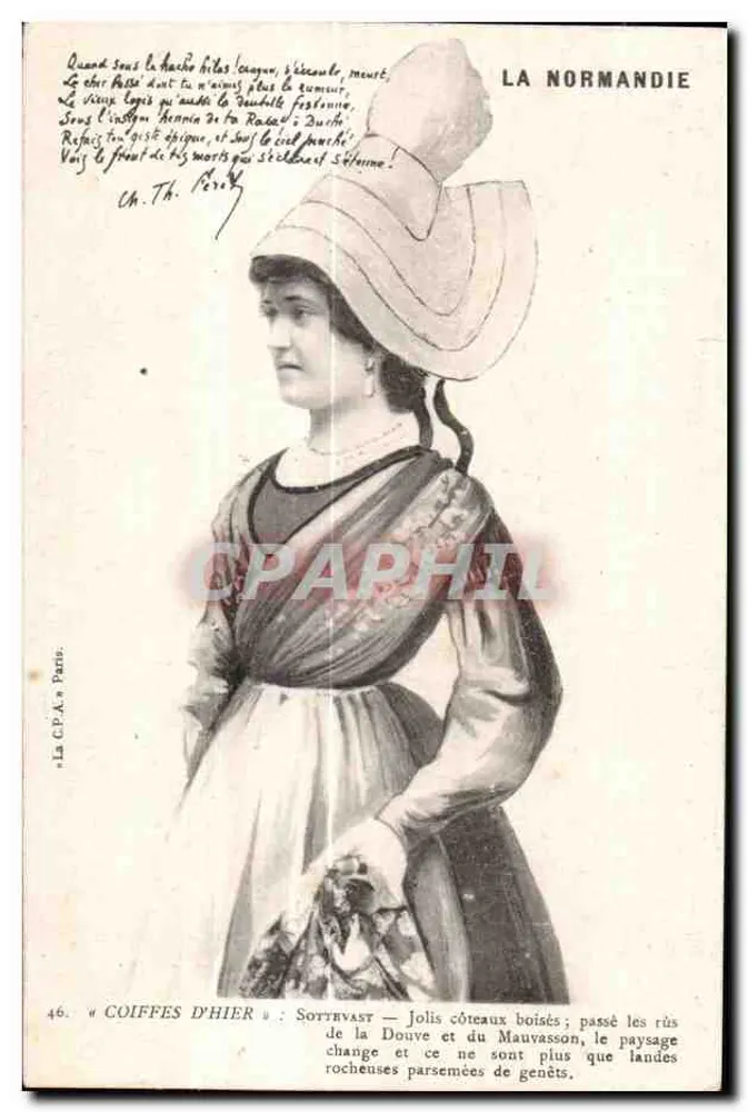 Alte Hüte — Sottevast — Normandie — Verlag C.P.A. Paris, n°46 - Vorderseite