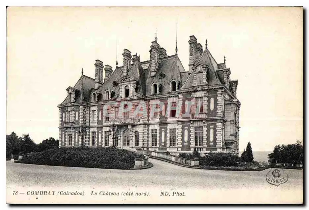 Combray (Calvados) — El Castillo (lado norte) — ND. Fotografía / Lisieux - Anverso