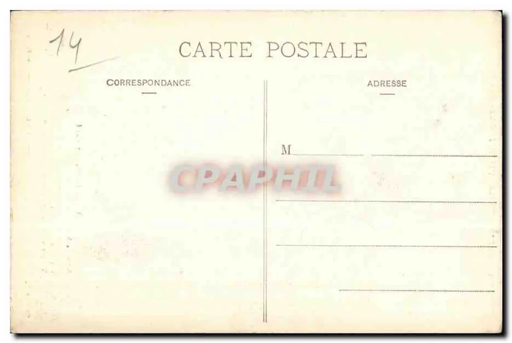 Bildhübsches Niedernormandie — Der Runde Hut — J.B.L. n°1481 - Rückseite