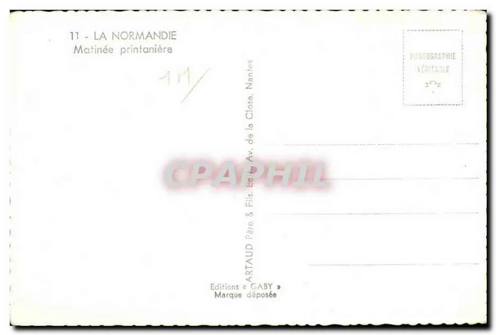 Wiosenna pora — Normandia — Wydawnictwo Gaby, Nantes - Rewers