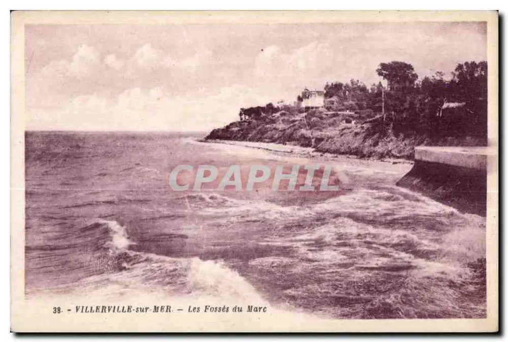 Villerville-sur-Mer — Die Fossés du Marc — n°38 - Vorderseite