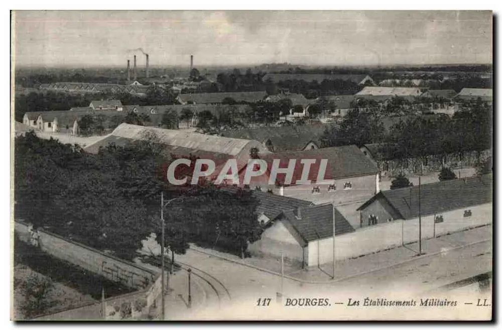 Bourges — Die Militäranstalten — LL. — n° 117 - Vorderseite