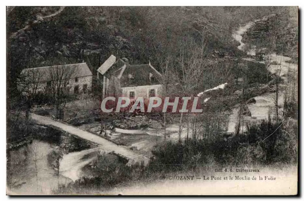 Chirozant — Der Brücke und die Mühle der Folie — Coll. G. G. Châteaureaux - Vorderseite