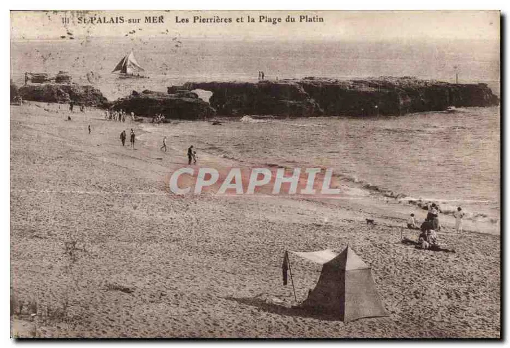 St-Palais-sur-Mer — Les Pierrières und die Platine-Strand — Craphil - Vorderseite