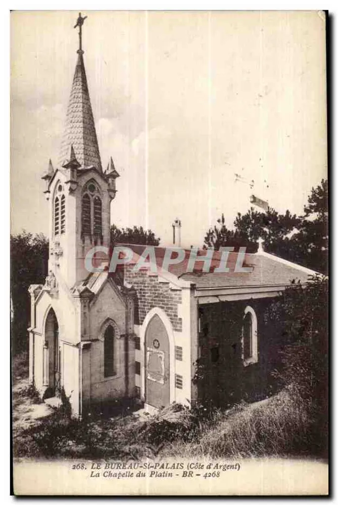 La Chapelle du Platine — LE BUREAU-ST-PALAIS (Côte d'Argent) — BR 4268 - Vorderseite