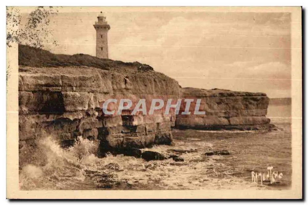 Farol da Ponta da Torche — Rochas e ondas — Ramuntcho - Frente