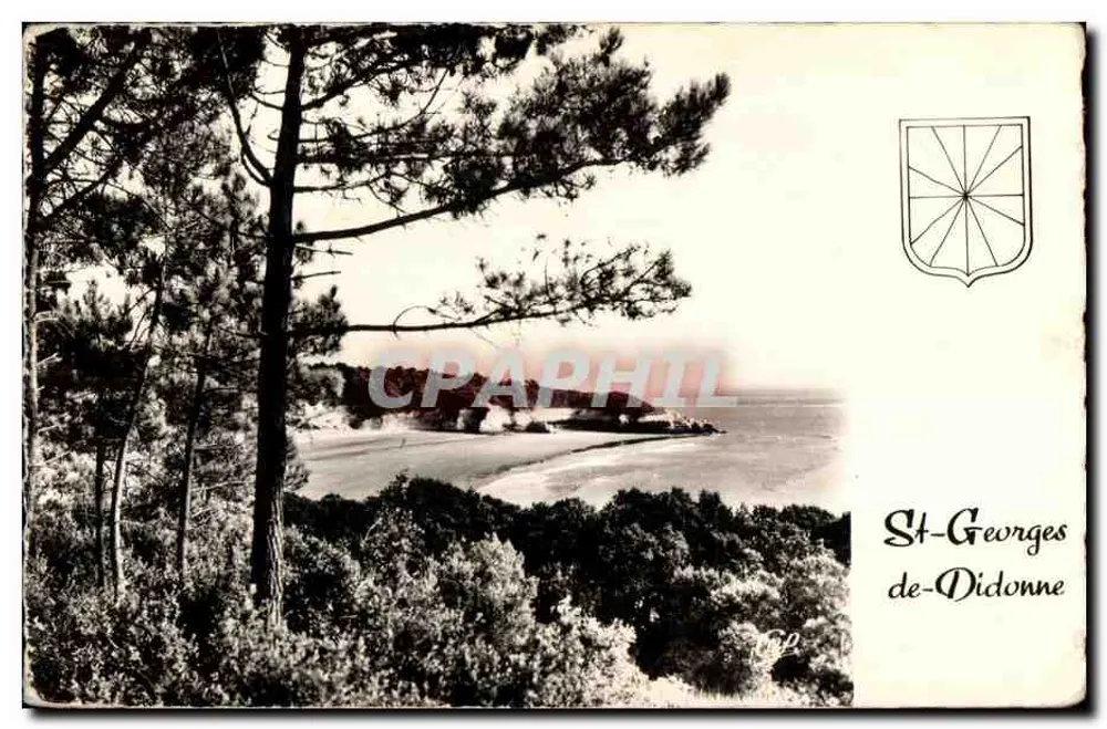 St-Georges-de-Didonne — vista da costa - Frente