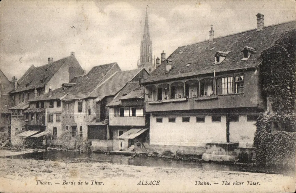 Thann — Bordas da Thur — ALSACE - Frente