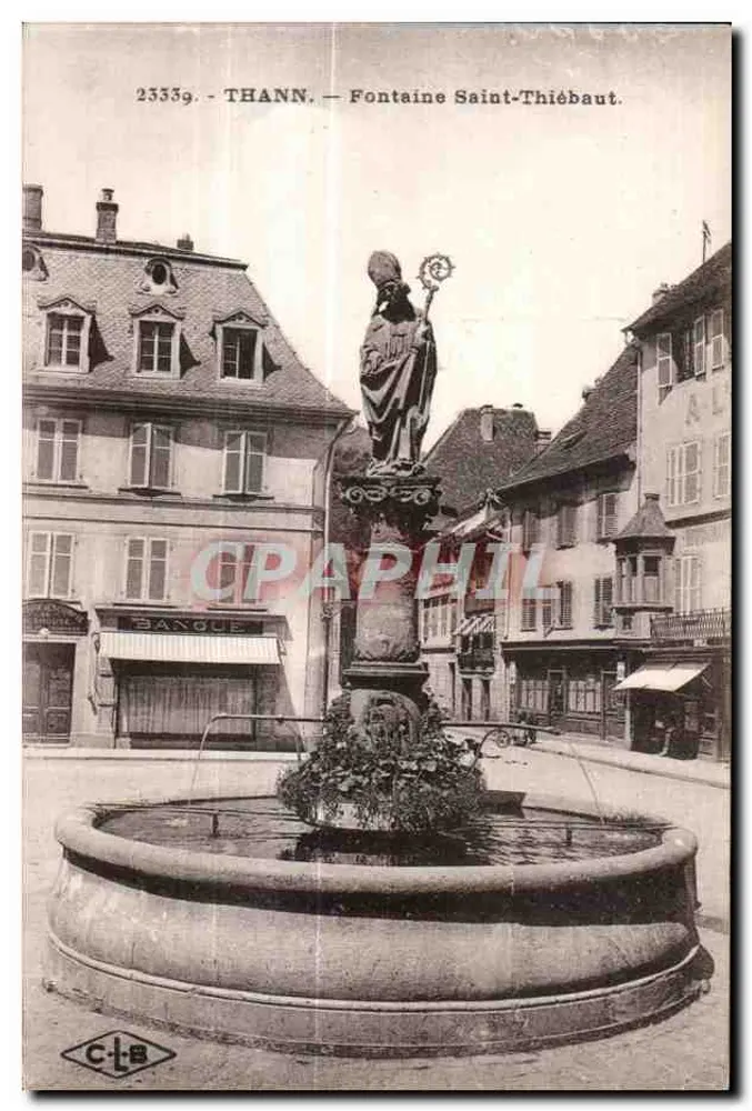 Thann — Fonte Saint-Thiébaut — C. Lardier - Frente