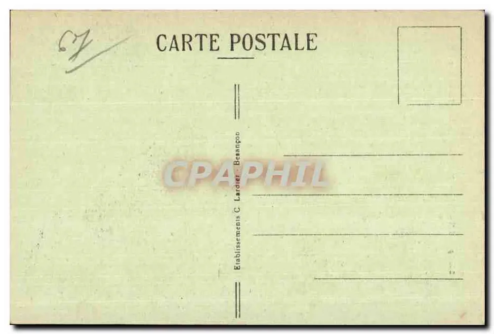 Thann — Fonte Saint-Thiébaut — C. Lardier - Verso