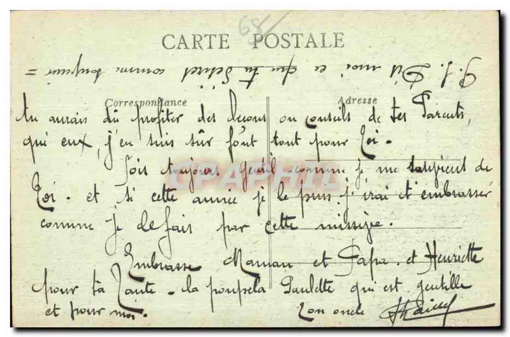 Willer, perto de Thann (Alta Alsácia) — As Margens da Thur - Verso