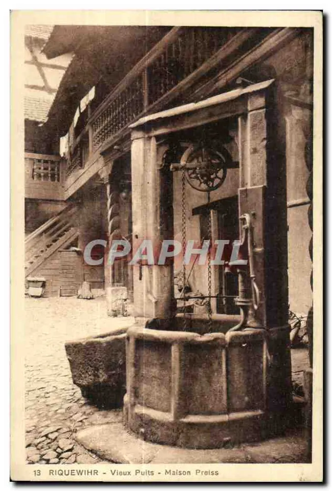 Riquewihr - Velho Poço - Casa Preiss - Frente