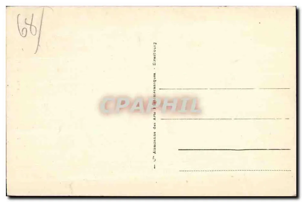 Turckheim — La Porte de France — Verlag ARA, Nr. 7 - Rückseite