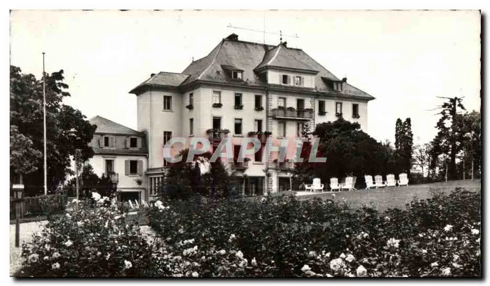 Pavilhão principal — Centro de Convalescência e Regime da Mutualidade Geral da Educação Nacional — Trois-Épis (Haut-Rhin) - Frente