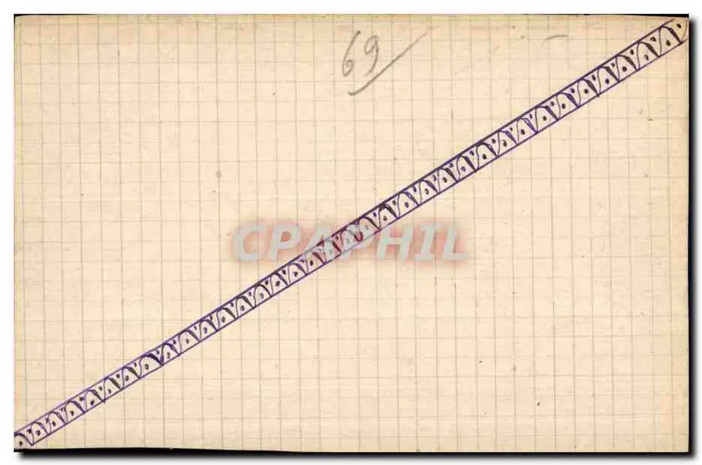 LYON — Hospital de Grange-Blanche — A Carta Postal Artística, n°164 - Verso