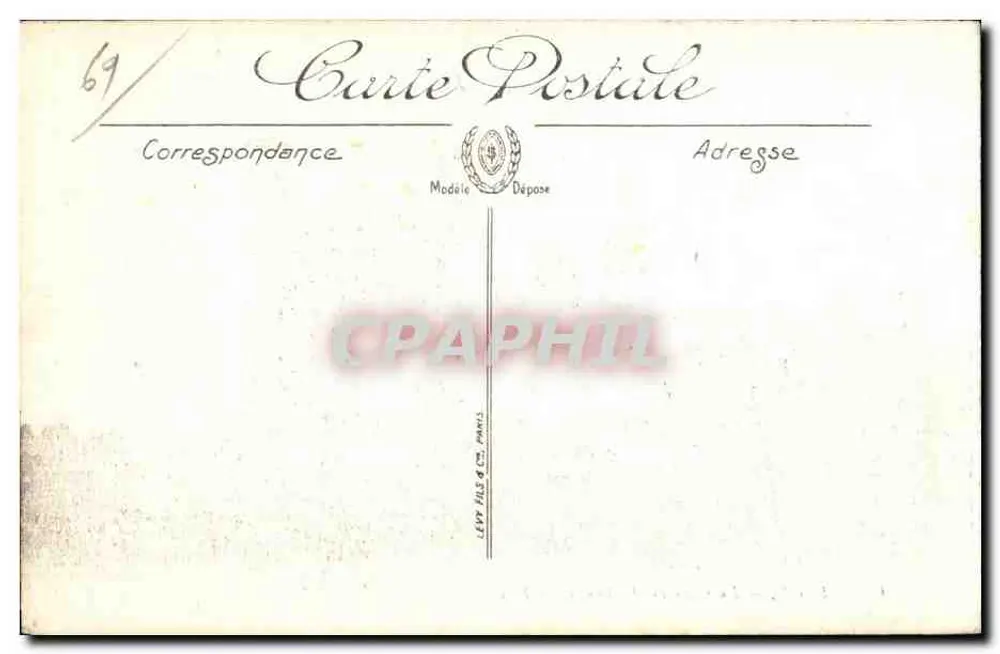 LYON — A Estação dos Brotteaux — LL. — N° 478 - Verso