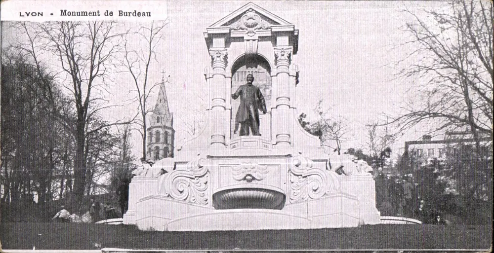 LYON - Monument de Burdeau — editor não visível - Frente