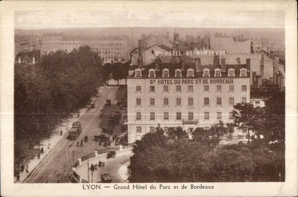 LYON — Grand Hôtel du Parc et de Bordeaux — Seriennummer 69 - Vorderseite