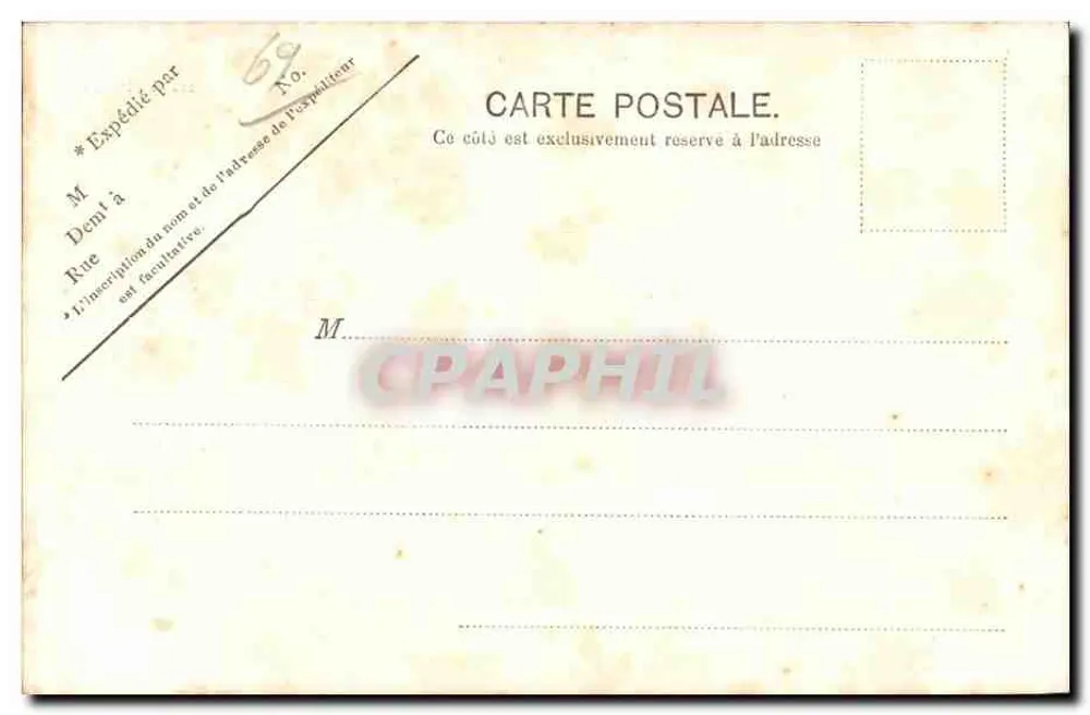 Lyon — Ponte do Hôtel-Dieu — P. M. Lyon, Número 10 - Verso