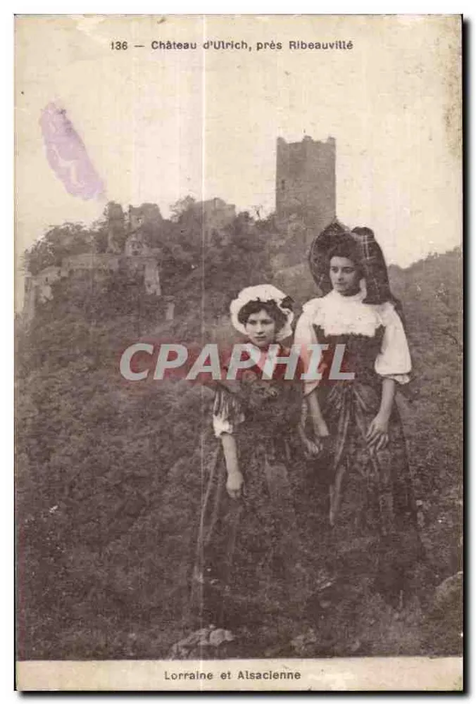 Schloss Ultrich, nahe Ribeauvillé — Lorraine und Elsass — n°136 - Vorderseite