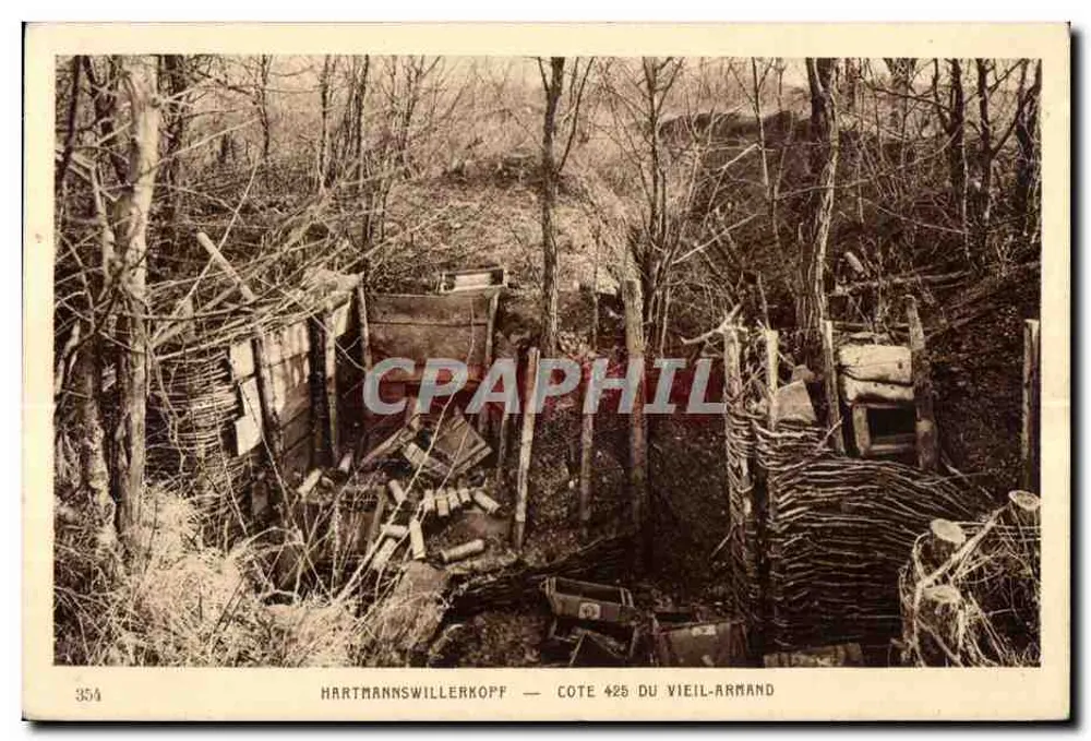 Hartmannswillerkopf — Cote 425 du Vieil-Armand - Vorderseite