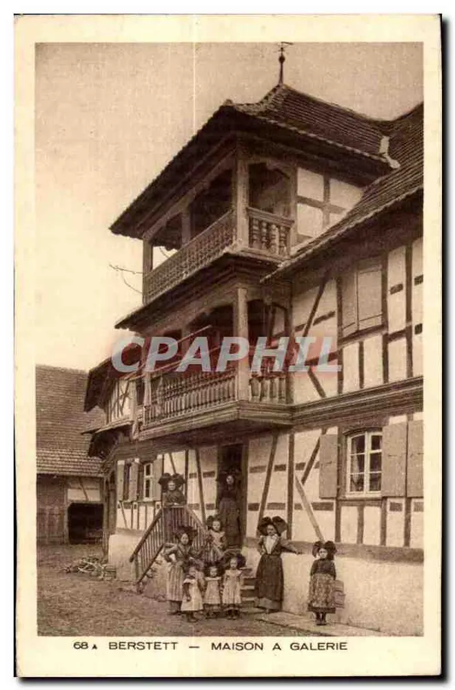 Berstett — Haus mit Galerie - Vorderseite