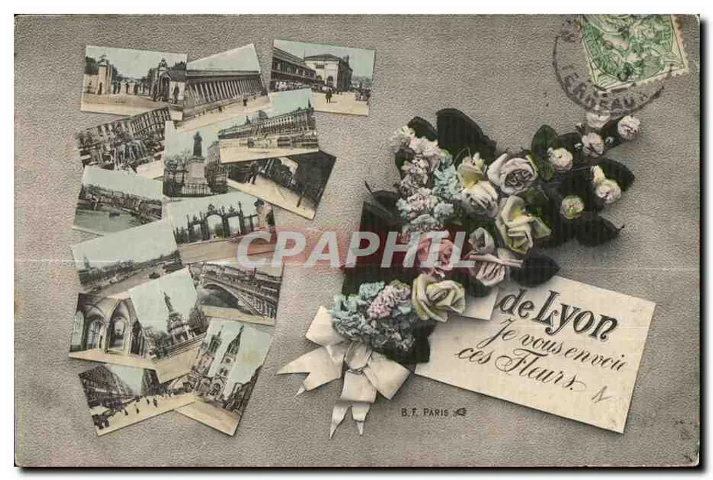 Fleurs de Lyon — B.T. PARIS — éditeur B.T. PARIS - Recto